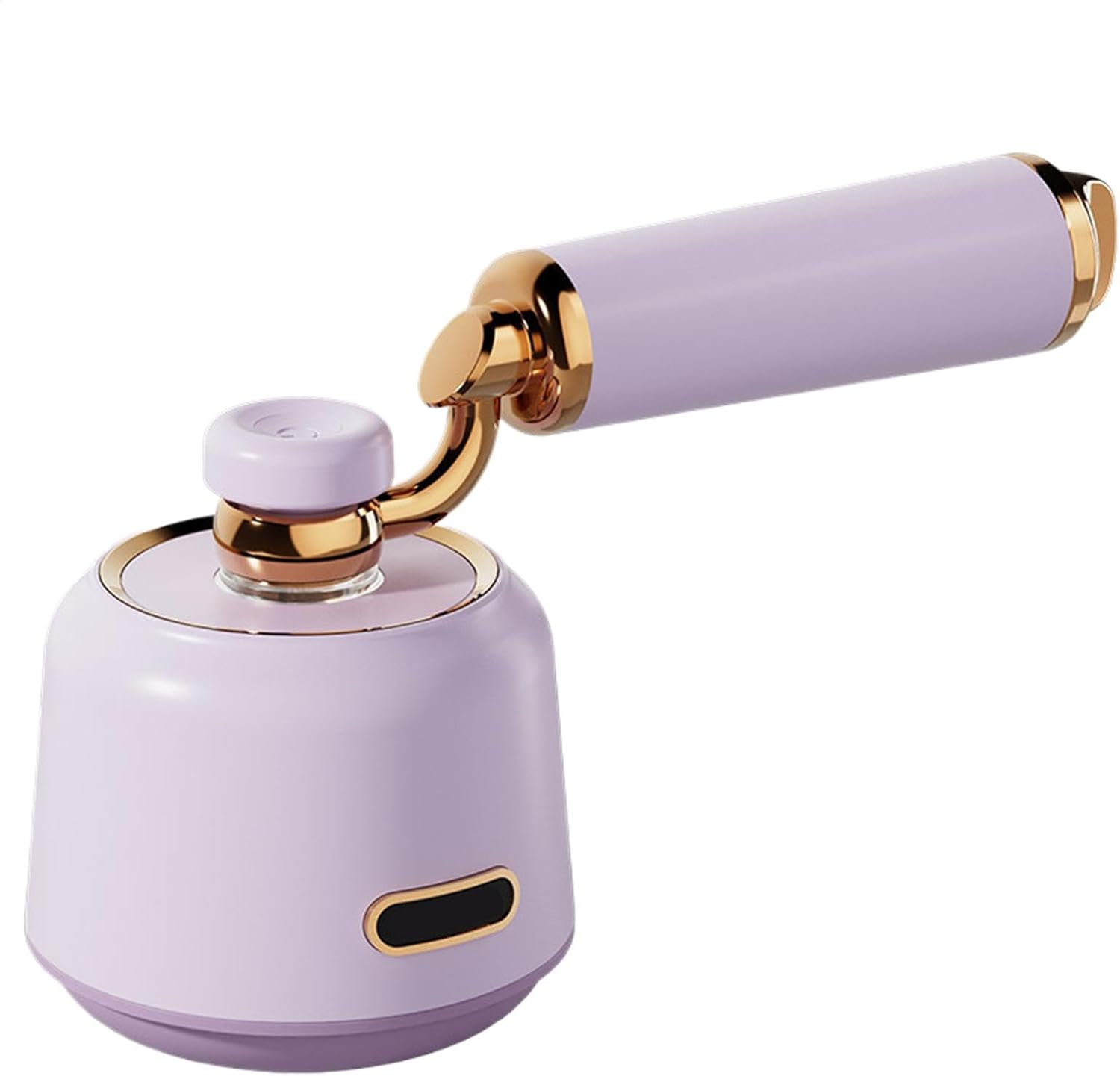 Portable Fabric Shaver Rechargeable Lint Remover 6 Blade LED Display Type-C Cleaner Purple