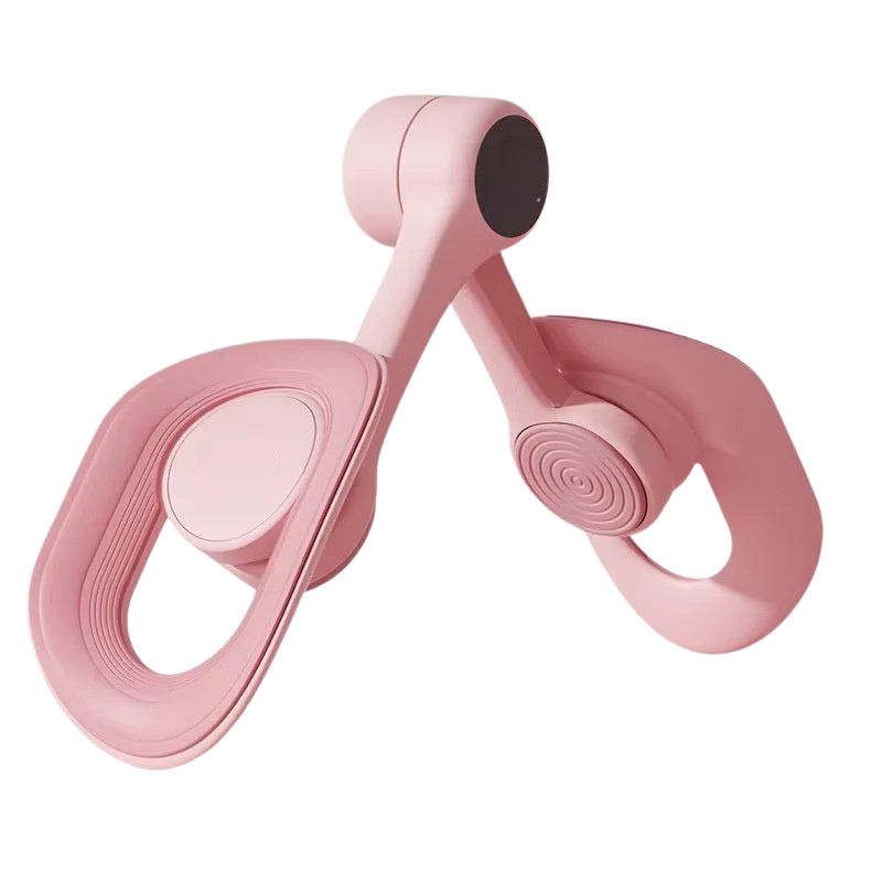 Pelvic Floor Trainer Non Slip Thigh Exerciser Portable Leg and Core Strength Training Tool - No Counting