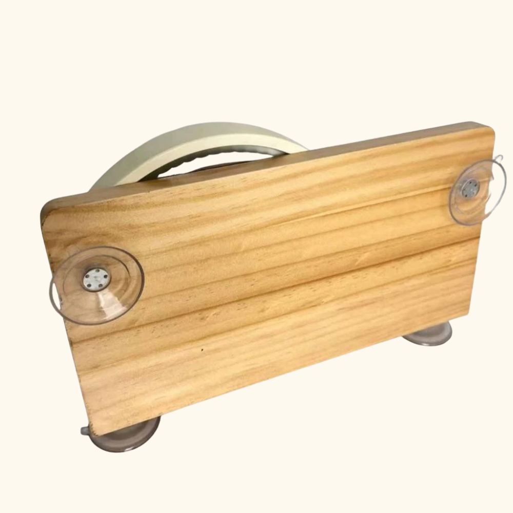 Manual Bread Slicer – Cast Iron Body & Beech Wood Base – Adjustable Thickness – Y Foldable