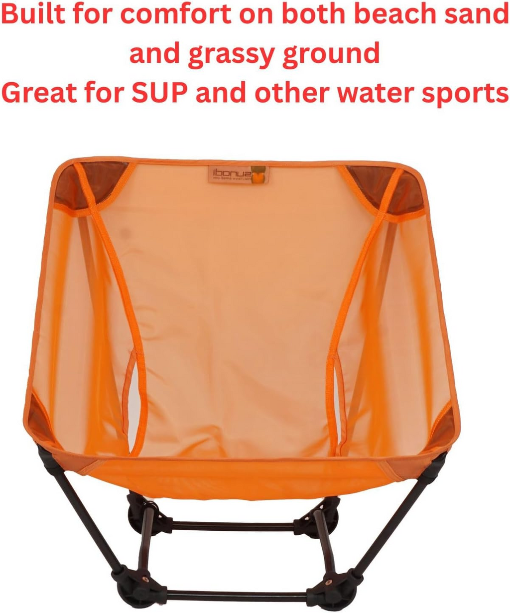 Camping Moon Chair Ultra Lightweight Folding Outdoor Chair 570g - Orange