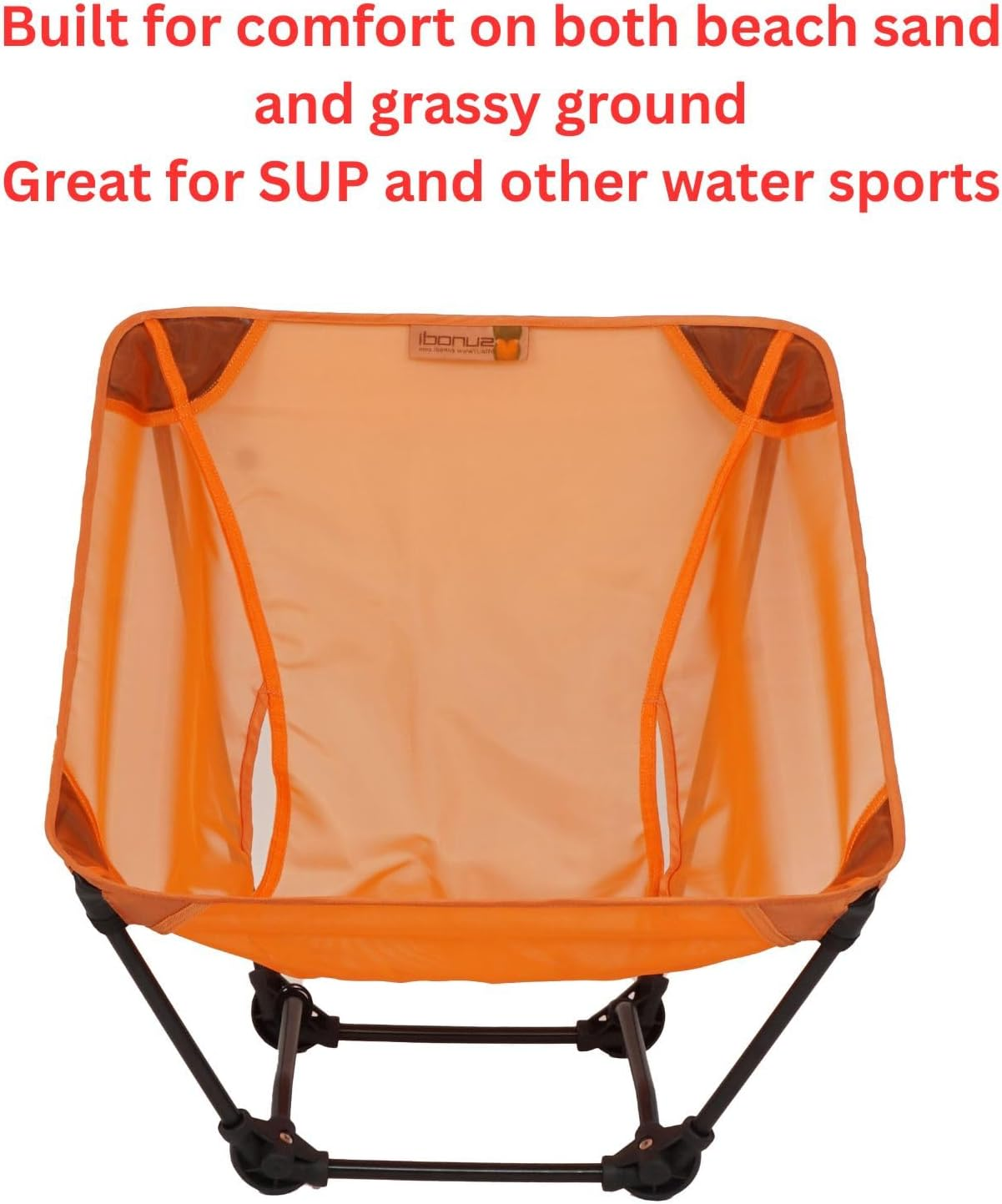 Camping Moon Chair Ultra Lightweight Folding Outdoor Chair 570g - Orange