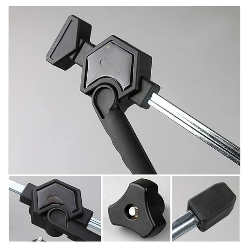 Woodworking Desktop Clip Adjustable Frame – 19mm Woodworking Fast Fixed Clamp Fixture for Benches