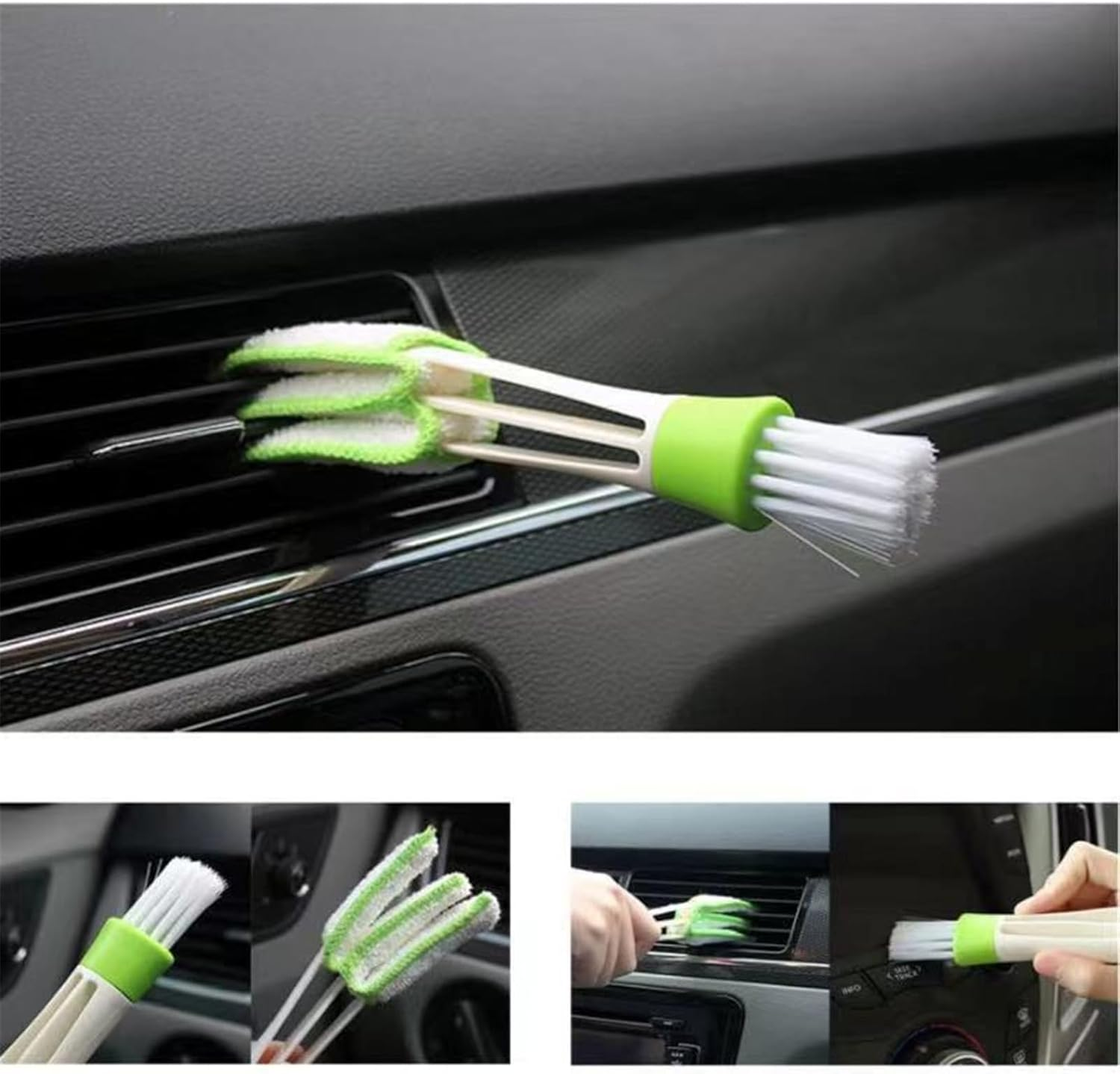 Car Detailing Kit with Drill Brushes Cleaning Tools Set with Carry Bag - 18 Pcs