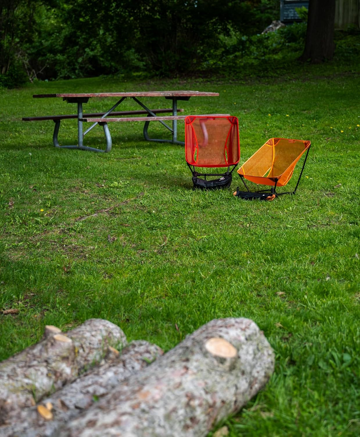 Camping Moon Chair Ultra Lightweight Folding Outdoor Chair 570g - Orange