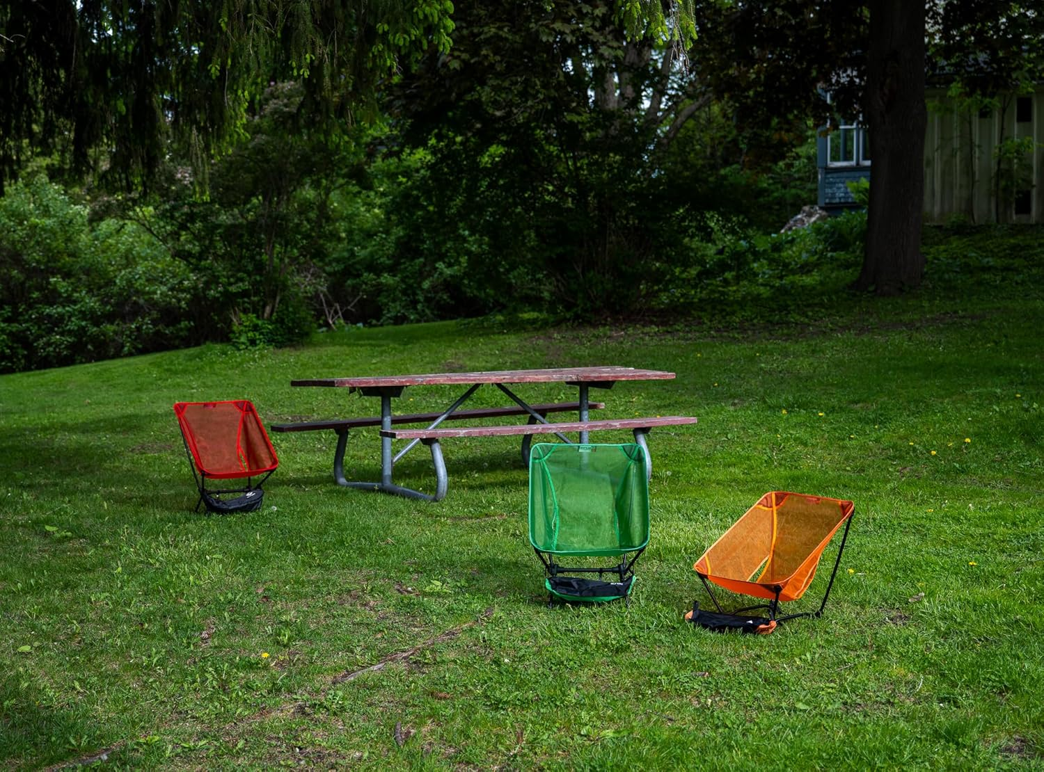Camping Moon Chair Ultra Lightweight Folding Outdoor Chair 570g - Orange