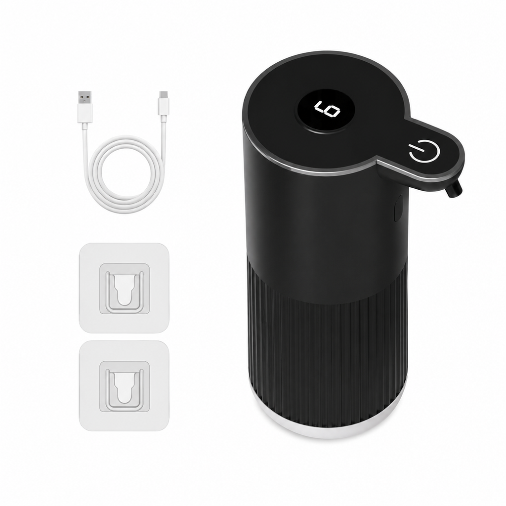 Soap Dispenser 360mL Rechargeable Touchless Automatic Sensor Digital Display Liquid Dispenser