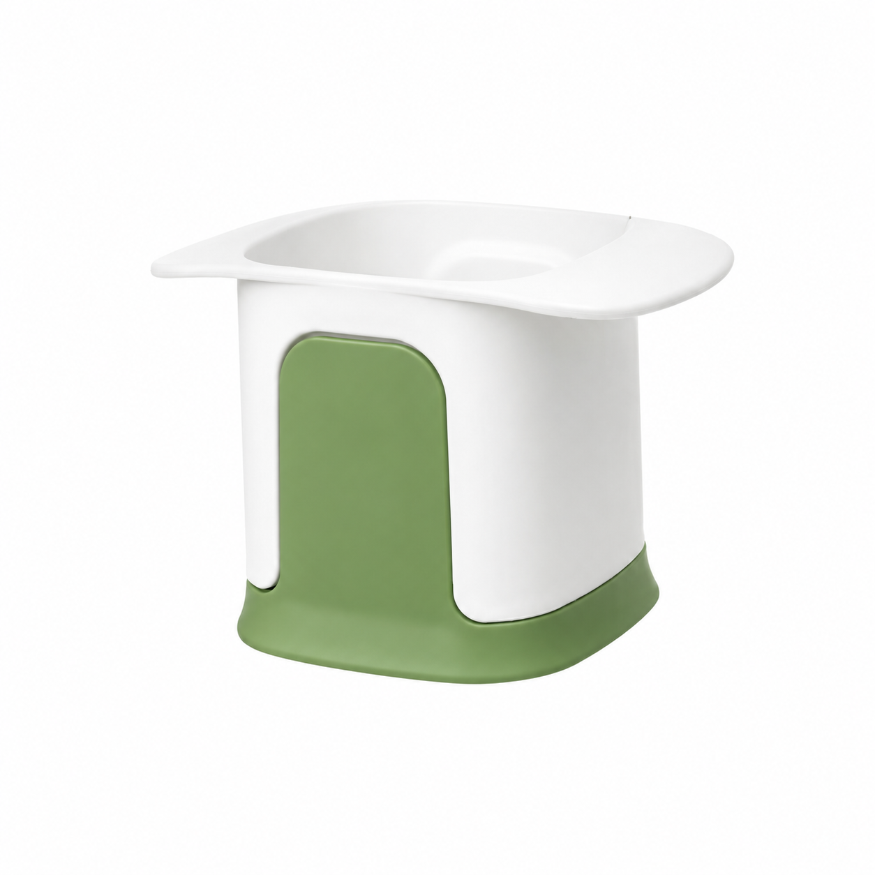 Potato Cutter Stainless Steel Manual Press Vegetable Dicer French Fry Slicer Kitchen Tool - White