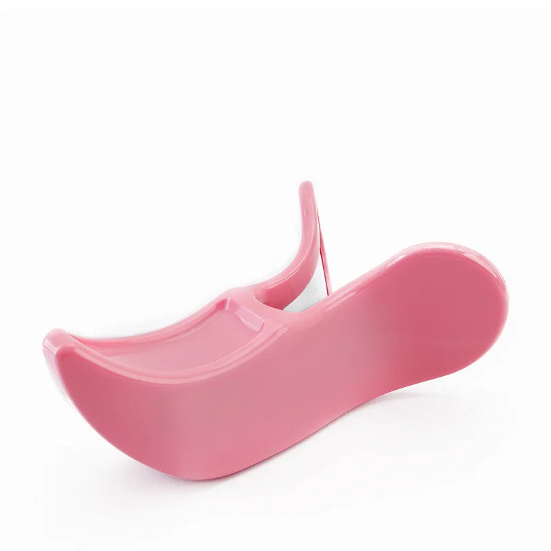 Portable Hip Trainer Inner Thigh Exerciser Adjustable Resistance Pelvic Floor Fitness Tool - Pink