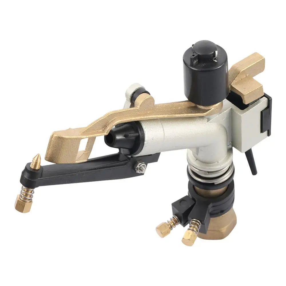 1 Inch Rocker Impact Sprinkler Gun 16–29m Spray Radius 360° Rotating Irrigation