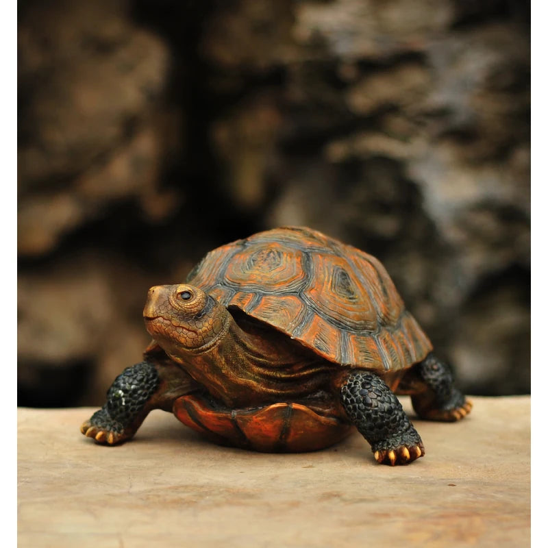 Tortoise Garden Statue Resin Animal Ornament Decorative Sculpture - Large