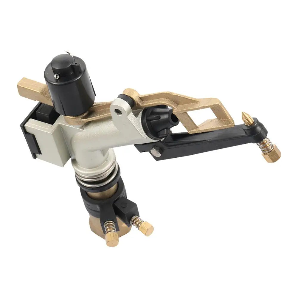 1 Inch Rocker Impact Sprinkler Gun 16–29m Spray Radius 360° Rotating Irrigation