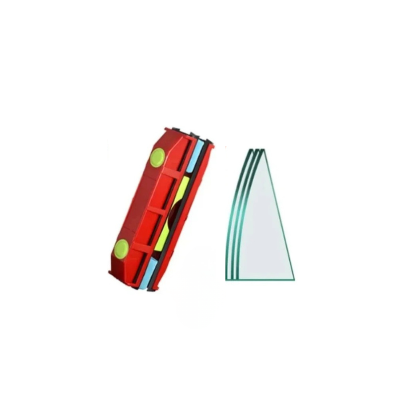 Magnetic Glass Cleaner Double Sided Window Cleaner Tool for High Rise Windows 3 Cleaning Pads 20-28mm