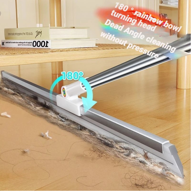 Silicone Floor Squeegee Mop Magic Broom 360 Rotating Head - 30cm