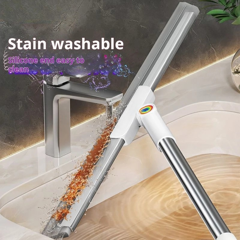 Silicone Floor Squeegee Mop Magic Broom 360 Rotating Head - 30cm