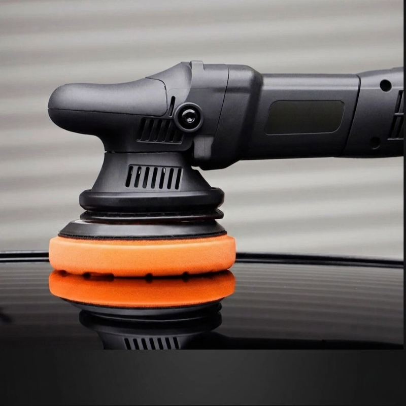Polishing Pad Set 6 Inch Sponge Buffing Pads for Car Waxing - Orange 5 Pcs