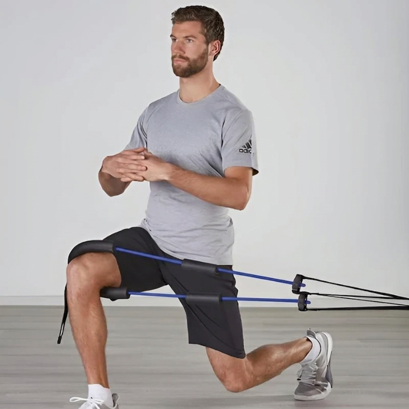 Training Belt Resistance Strap Adjustable Core Stability Tension Rope for Strength and Mobility Workouts  - 70lbs