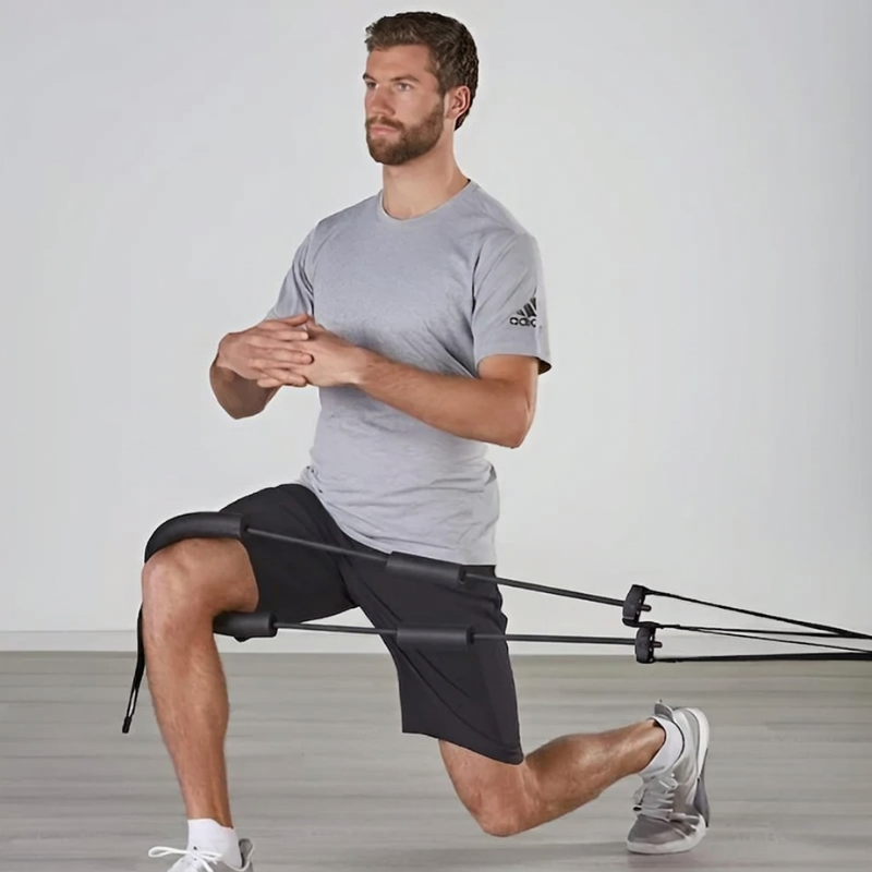 Training Belt Resistance Strap Adjustable Core Stability Tension Rope for Strength and Mobility Workouts  - 55lbs
