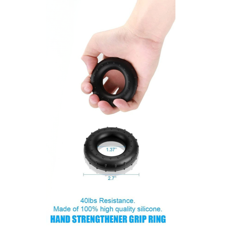Adjustable Heavy Hand Gripper Fitness Hand Exerciser Grip Wrist Training Finger Gripper Hand Strengthener for Patient - 4PCS Set
