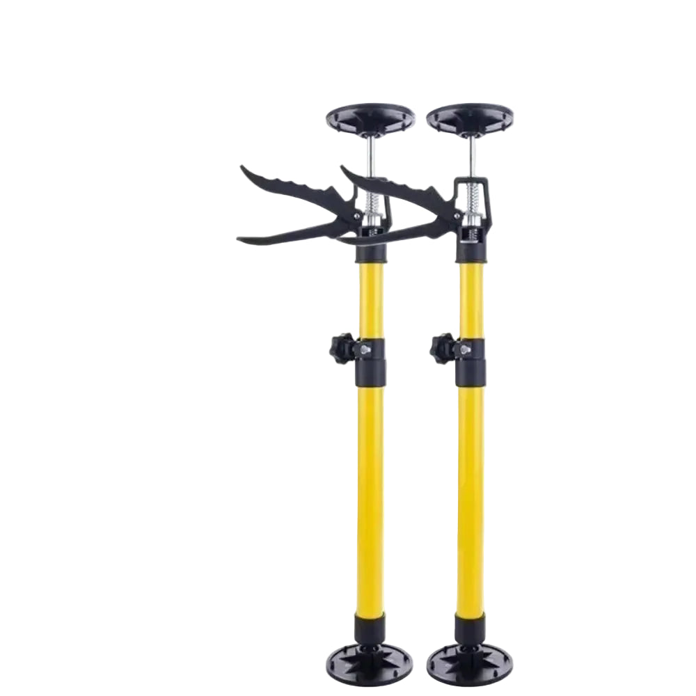 2Pcs Labor-Saving Telescopic Steel Support Rod – Adjustable Cabinet Jack – Drywall Construction Tool – Non-Slip Hand Lifting 50-115cm