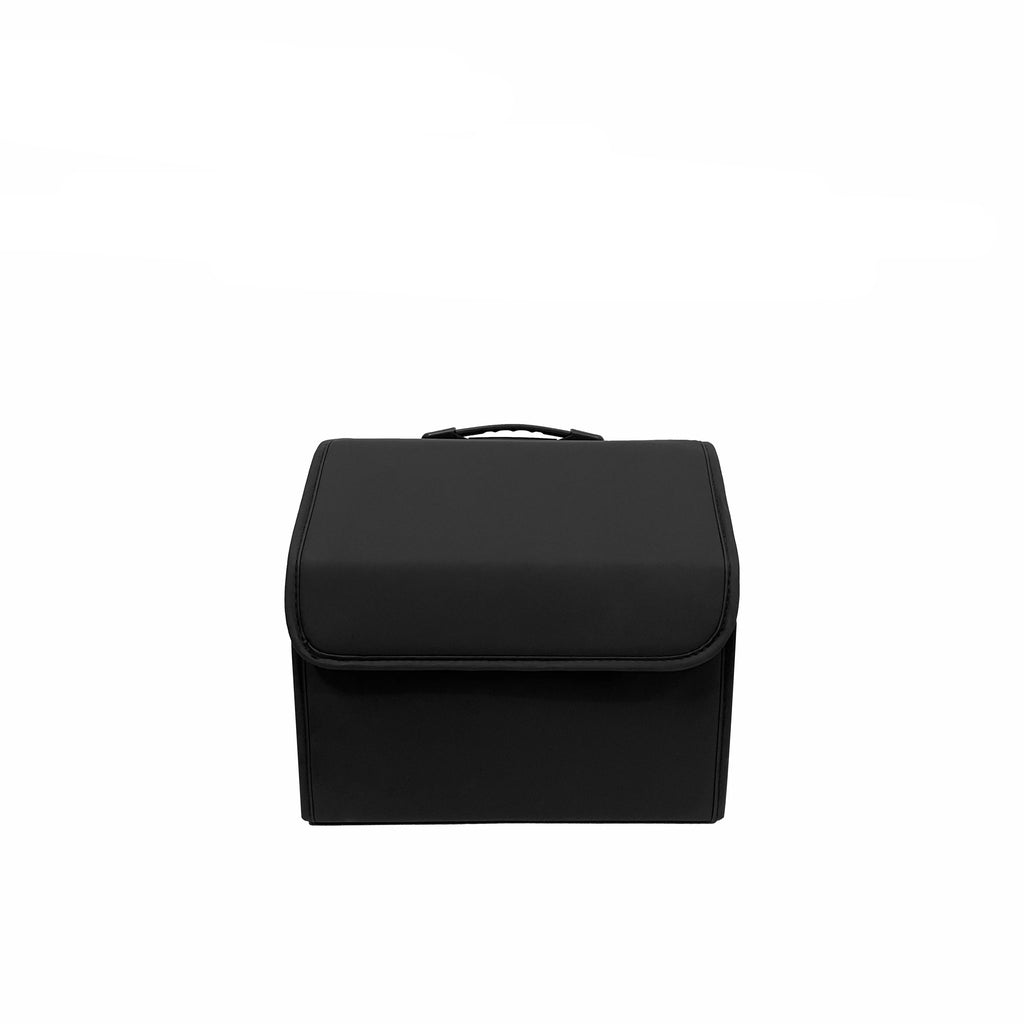 Car Trunk Organizer PU Leather Foldable Storage Bag Auto Boot Box - Small
