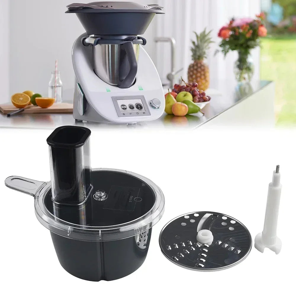 Vegetable Cutter Attachment for Thermomix TM5 TM6 Food Processor Slicing Container Kit