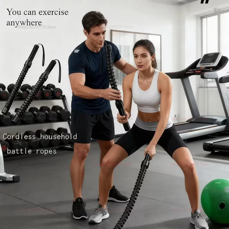 Triceps Strengthener Spring Arm Trainer Set Portable Heavy Duty Hand Grip Exerciser - 2 Pack