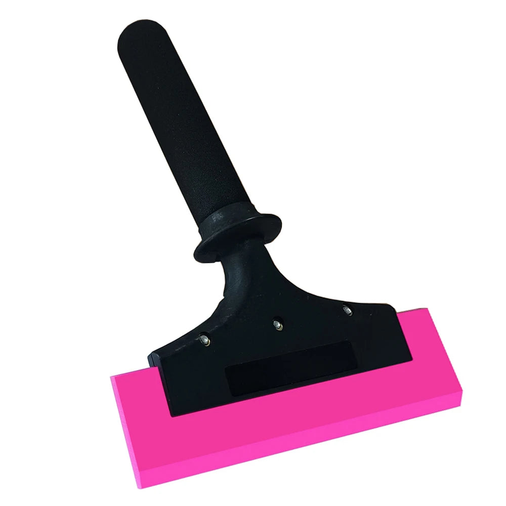Portable Window Cleaning Squeegee Nylon Handle Water Scraper Tool for Glass and Car Detailing