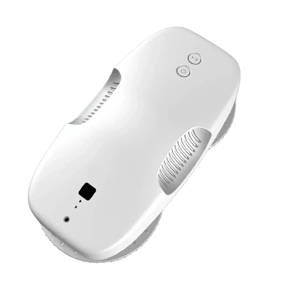 Window Cleaning Robot Automatic Glass Cleaner with AI Navigation and Variable Suction – White