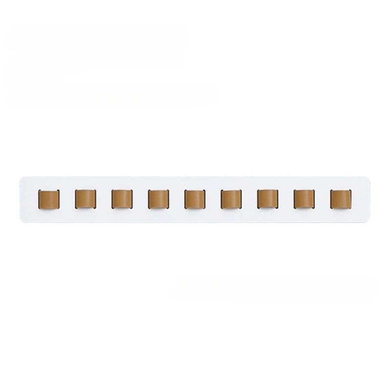 Wall Mounted Wooden Eyeglass Storage Rack Sunglasses Display Organiser Holder – White