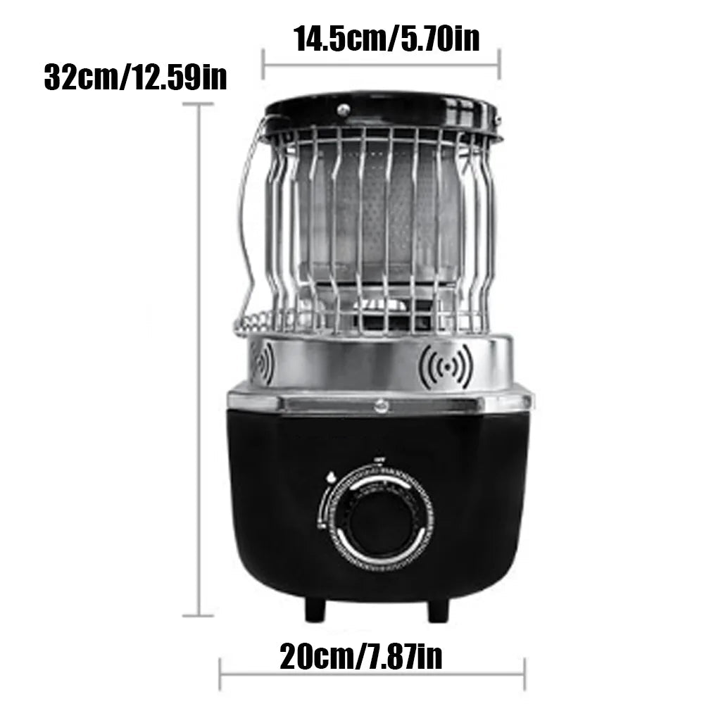 Portable Outdoor Cooking Stove 2300W Camping Cooker with Carry Storage Bag – Khaki