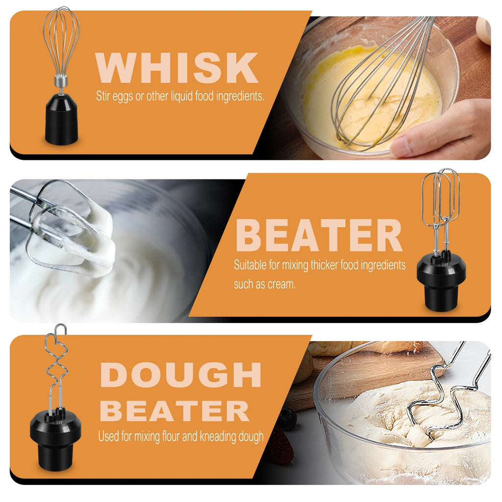 Stick Blender 800W Multi Food Processor Variable Speed Chopping Bowl Set – Stainless Steel