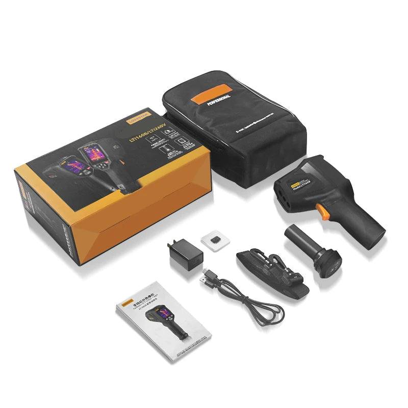 Thermal Imaging Camera Handheld Infrared Temperature Scanner - Black