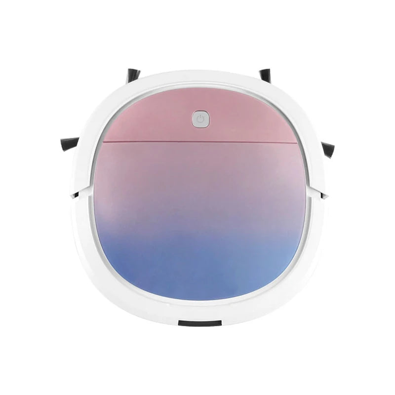 Robot Vacuum Cleaner 4000Pa WiFi App Control Mopping Sweeping Auto Charging – White
