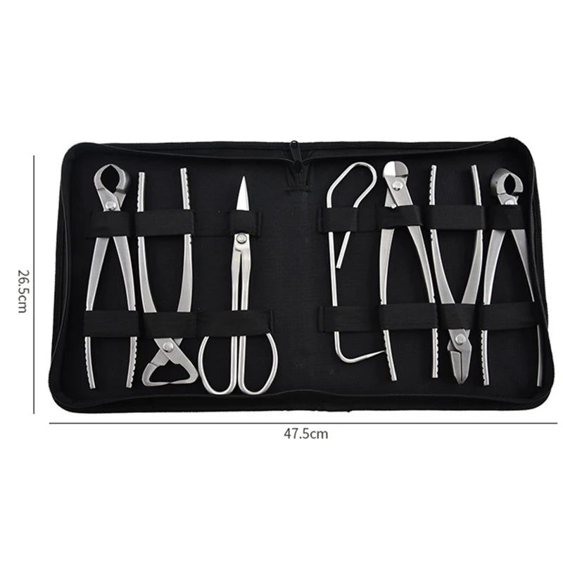 Bonsai Pruning Shears Set – 7-Piece Hand Pruner Scissors for Gardening & Tree Trimming