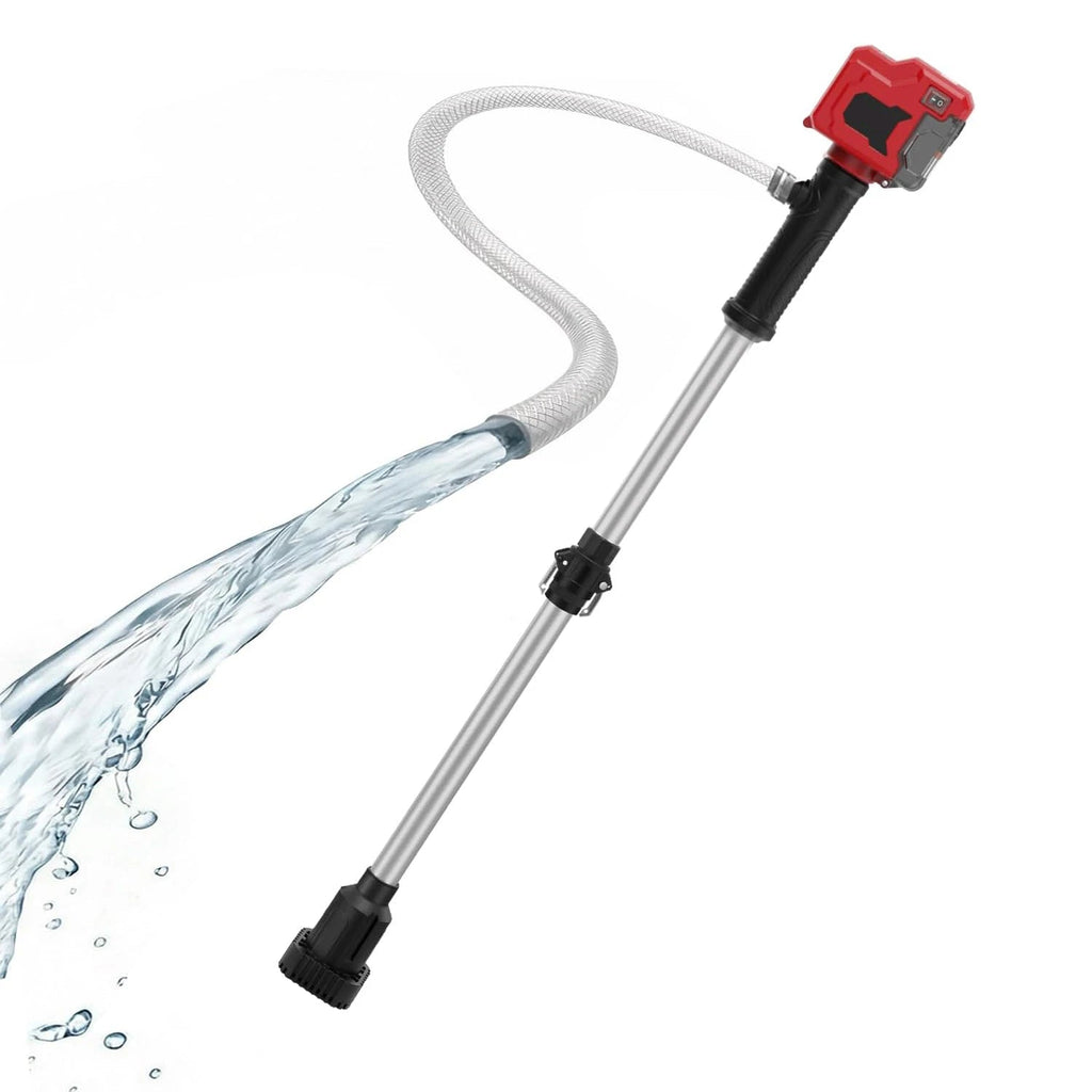 Cordless Water Transfer Pump Portable Brushless Utility Pump 107cm - Red