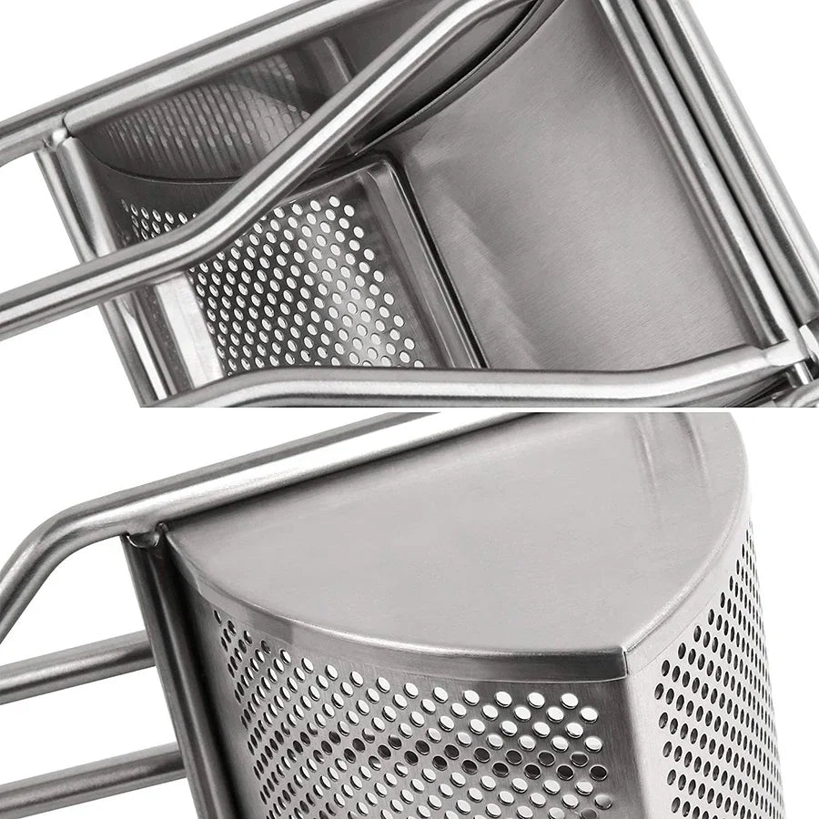 Potato Ricer Stainless Steel Heavy Duty Manual Masher Large Capacity Kitchen Press Tool