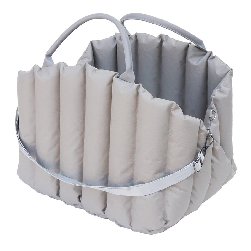 Pet Carrier Bag Portable Foldable Soft Travel Pet Handbag - Black