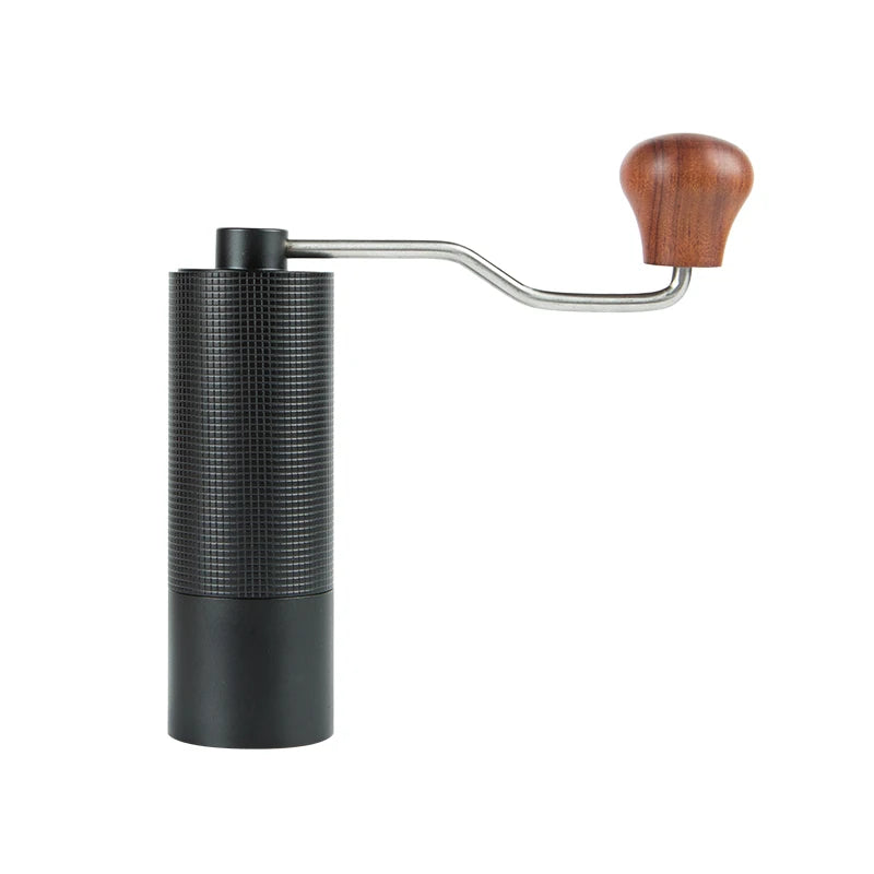 Coffee Bean Burr Mill 20g Manual Hand Tool Metal Body Portable Adjustable Settings – Black