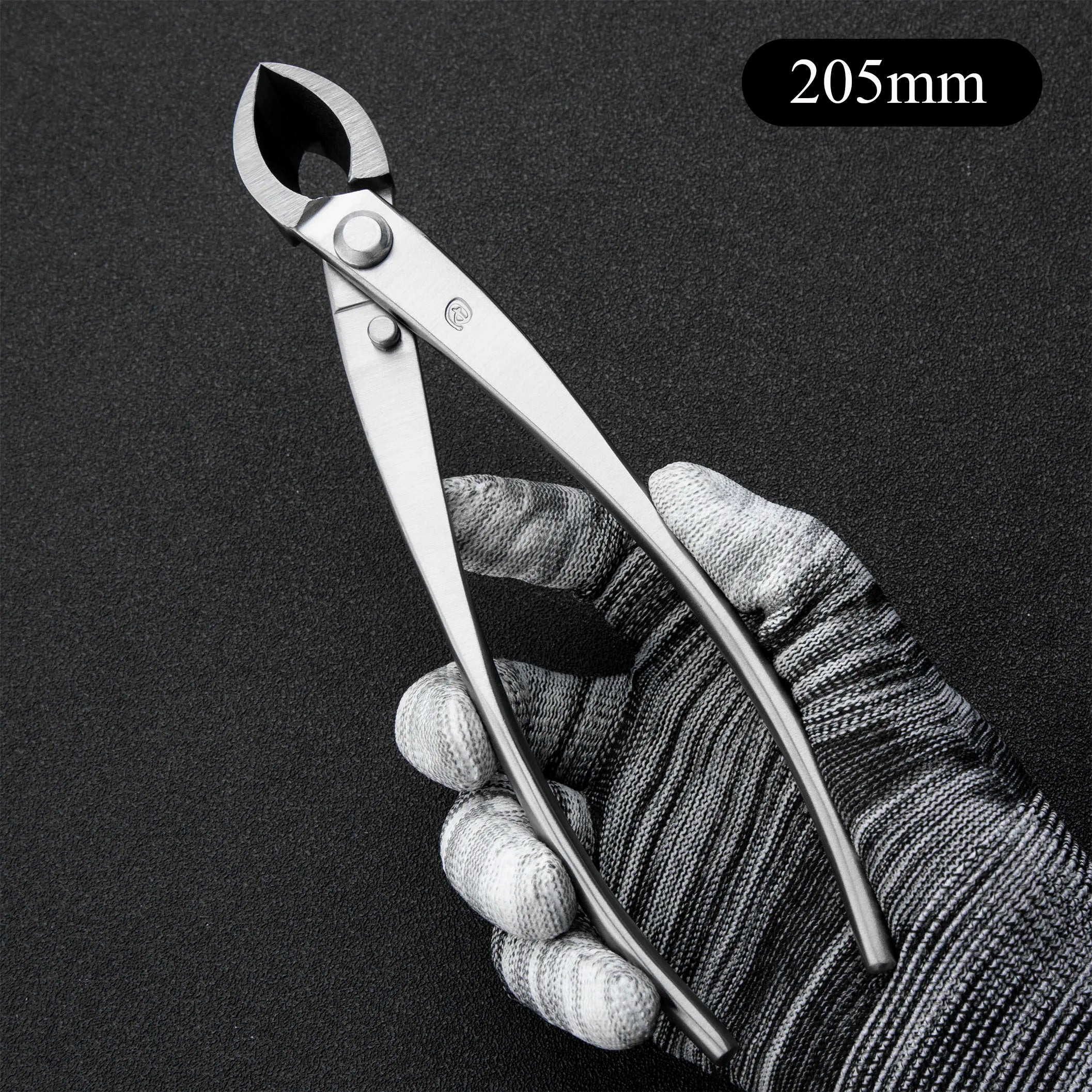 Standard Grade Straight Edge Branch Cutter – 3Cr13 Alloy Steel Bonsai Pruning Tool 205mm