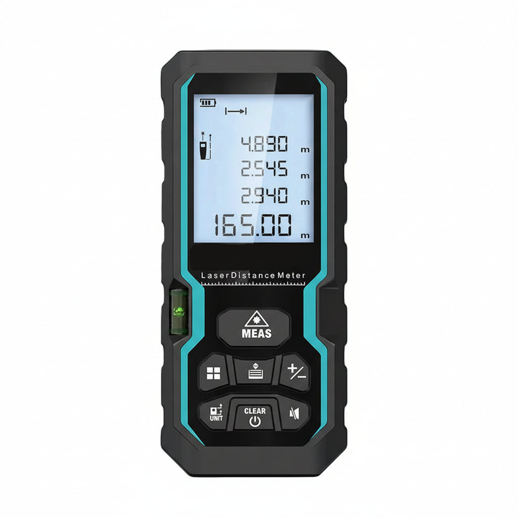 Laser Distance Measure 120m with IP54 Protection and ±2mm Accuracy