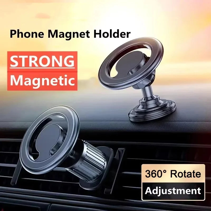 Car Phone Holder 360° Adjustable Air Vent Dashboard Mount with Universal Smartphone Support