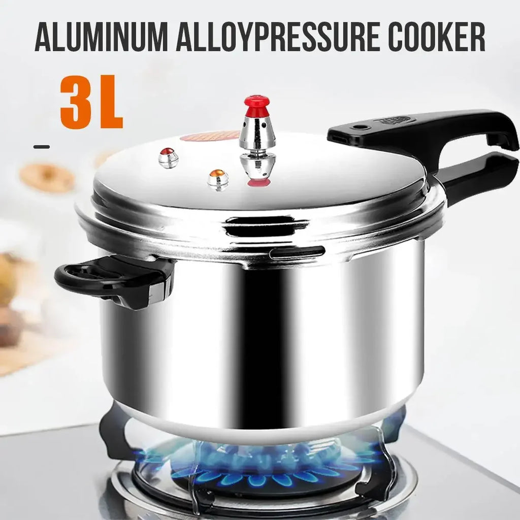 Pressure Cooker 22cm 5L Aluminium Alloy Cooking Pot – Gas Stove Compatible