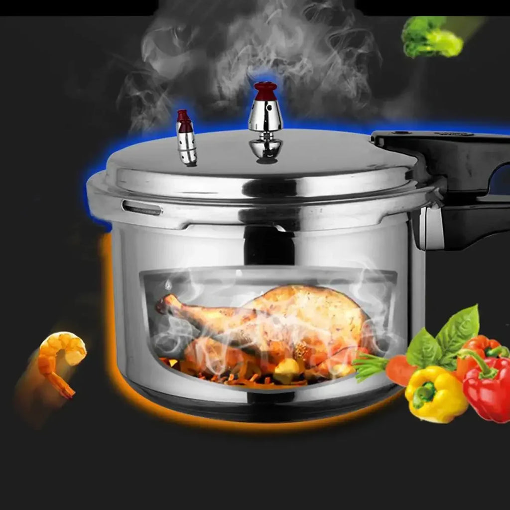 Pressure Cooker 22cm 5L Aluminium Alloy Cooking Pot – Gas Stove Compatible