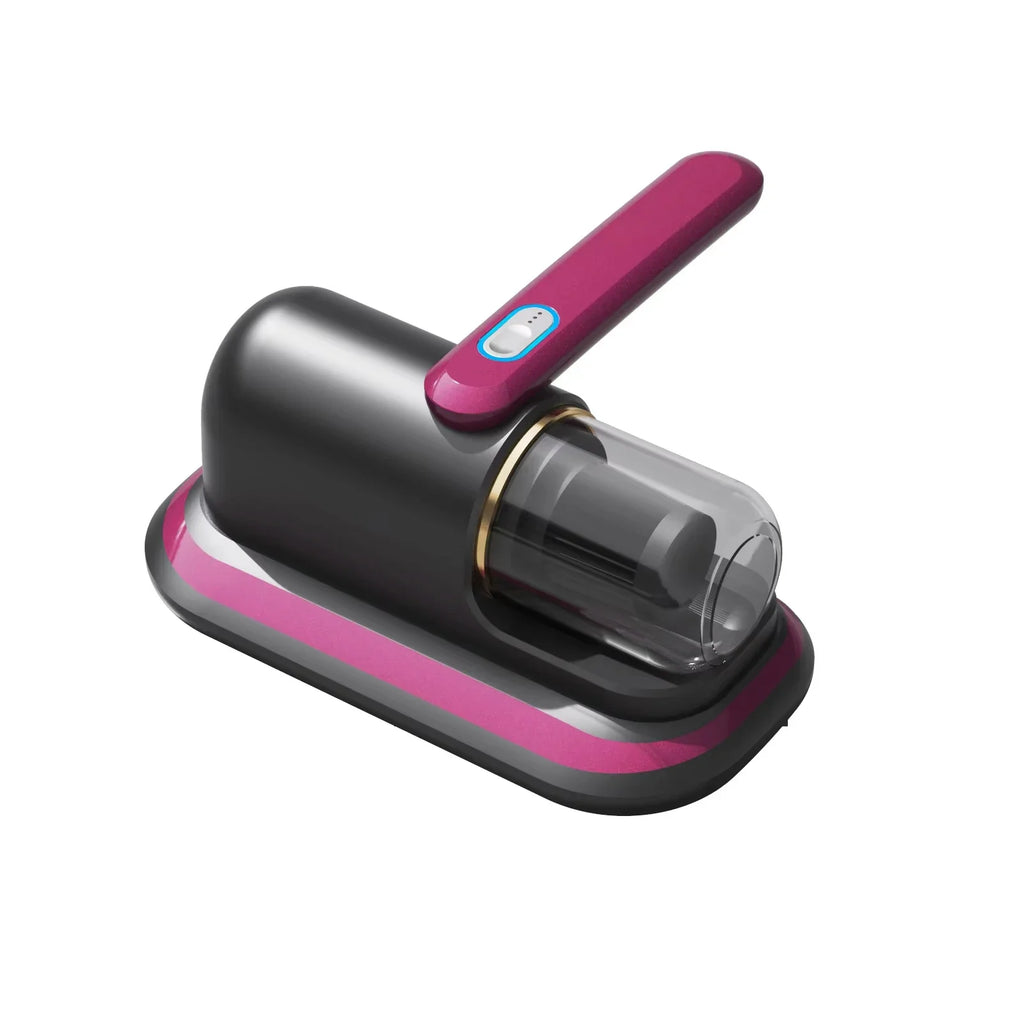Vacuum Cleaner 8000Pa Cordless Handheld Bedding Dust Cleaner USB Rechargeable - Pink