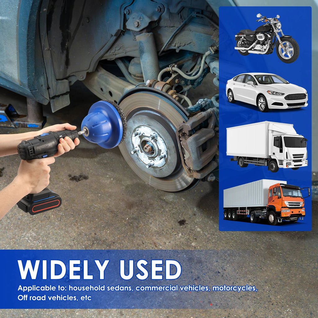Wheel Hub Grinder 150mm Rust Removal Polishing Tool  Blue