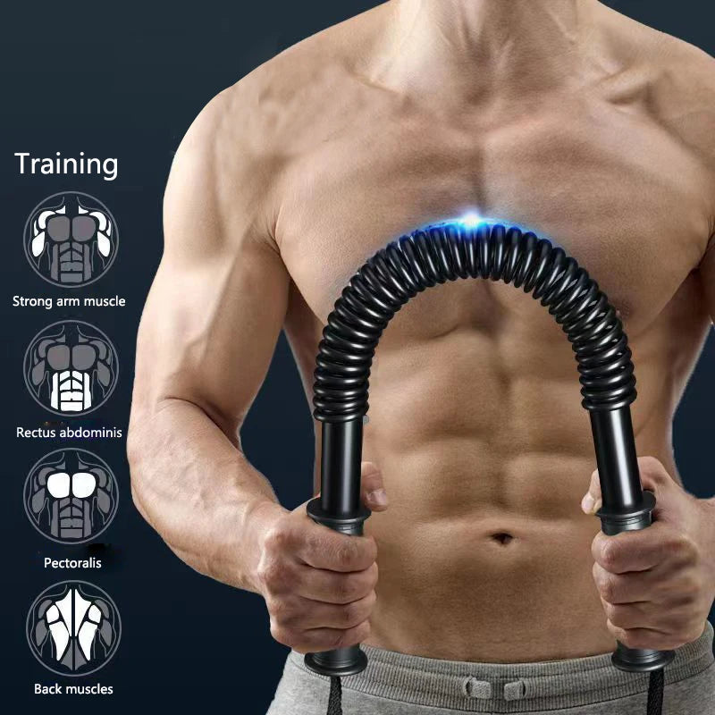 Fitness Arm Strength Device Heavy Duty Spring Stick Chest and Upper Body Training Equipment