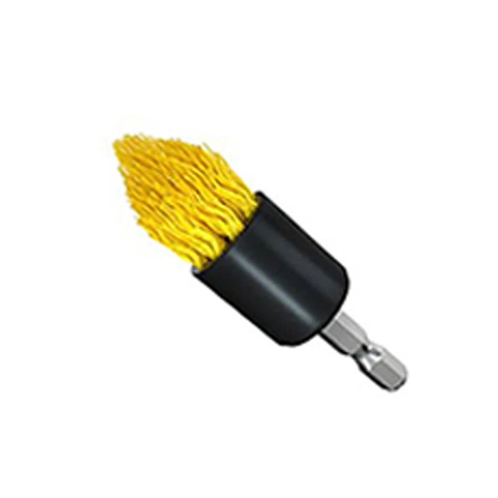 Drill Brush Attachment Set 15pcs Power Scrubber Cleaning Kit with Extension Rod - 15 Pcs