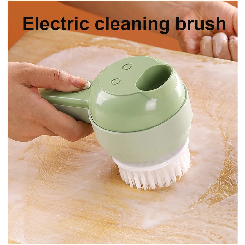 Electric Garlic Chopper 200mL 40W Rechargeable Vegetable Cutter 304 Stainless Steel Blade