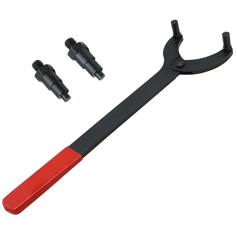 Heavy Duty Engine Timing Locking Sprocket Adjustable Wrench Camshaft Pulley Holder Tool Kit