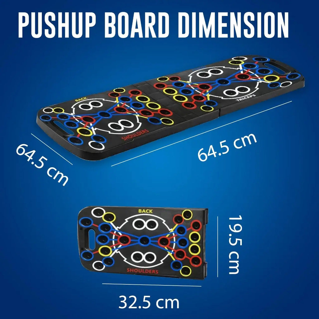 Push Up Support Board Multifunctional Foldable Training Board for Chest and Abdominal Workouts
